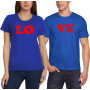 Marškinėliai LO-VE